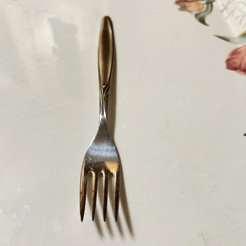 VERY RARE 1939 Art Nouveau Bader 100 Heavy German Silverplate Flatware